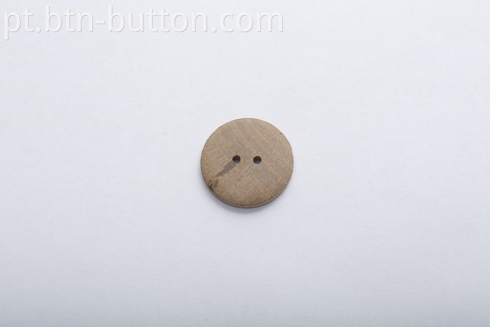 Pure natural wooden buttons for clothing